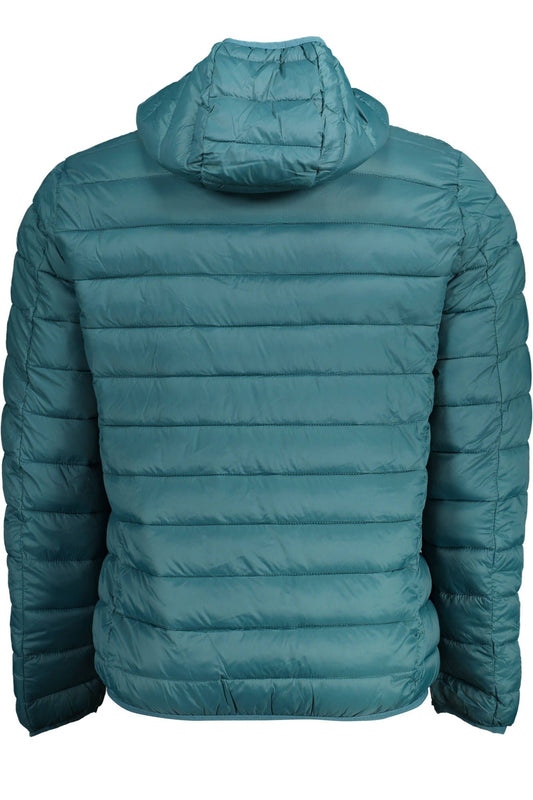 Green Polyamide Men Jacket