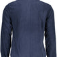 Blue Polyester Men Sweater