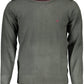 Green Nylon Men Sweater