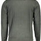 Green Nylon Men Sweater