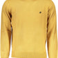 Yellow Nylon Men Sweater