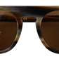 Brown Tortoise Oval Full Rim Eyewear DG4306 Sunglasses