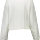 White Cotton Women Sweater