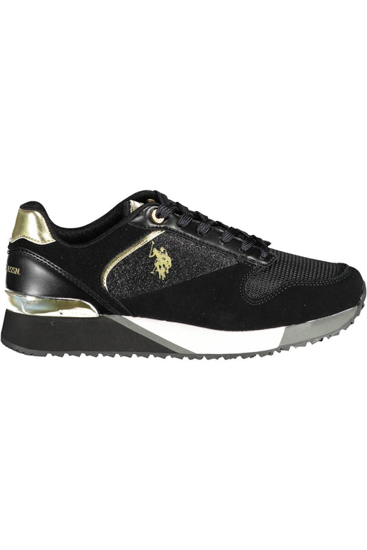 Black Eco Suede Women Sneaker