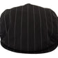 Elegant Striped Newsboy Hat