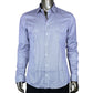 Gucci Men's Stripped Slim Navy / White Cotton Dress Shirt