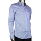 Gucci Men's Stripped Slim Navy / White Cotton Dress Shirt