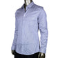 Gucci Men's Stripped Slim Navy / White Cotton Dress Shirt