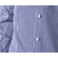 Gucci Men's Stripped Slim Navy / White Cotton Dress Shirt