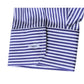 Gucci Men's Stripped Slim Navy / White Cotton Dress Shirt