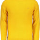 Yellow Wool Men Sweater