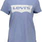 Chic Light Blue Logo Tee