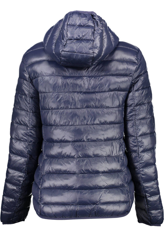 Blue Polyamide Women Jacket