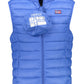 Blue Polyamide Men Jacket
