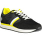 Black Polyester Men Sneaker