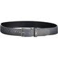 Blue Leather Men Belt