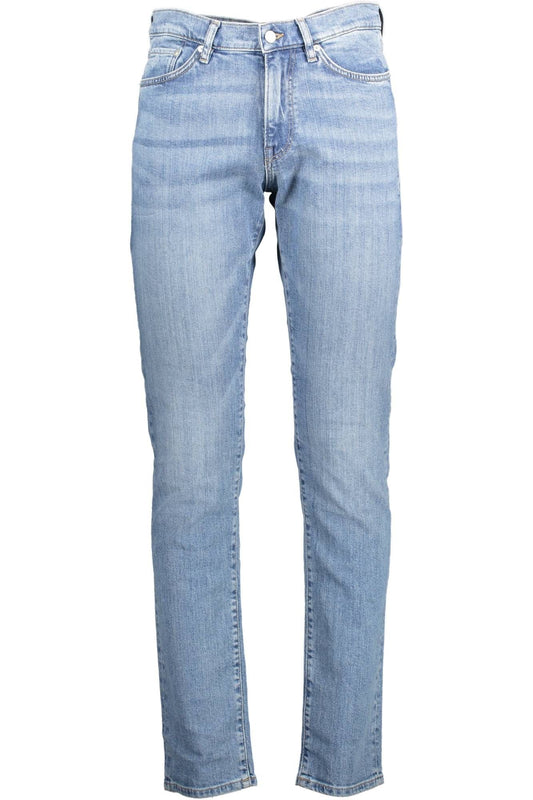 Blue Cotton Men's Jean