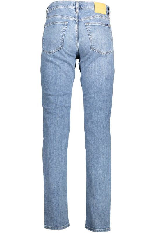 Blue Cotton Men's Jean