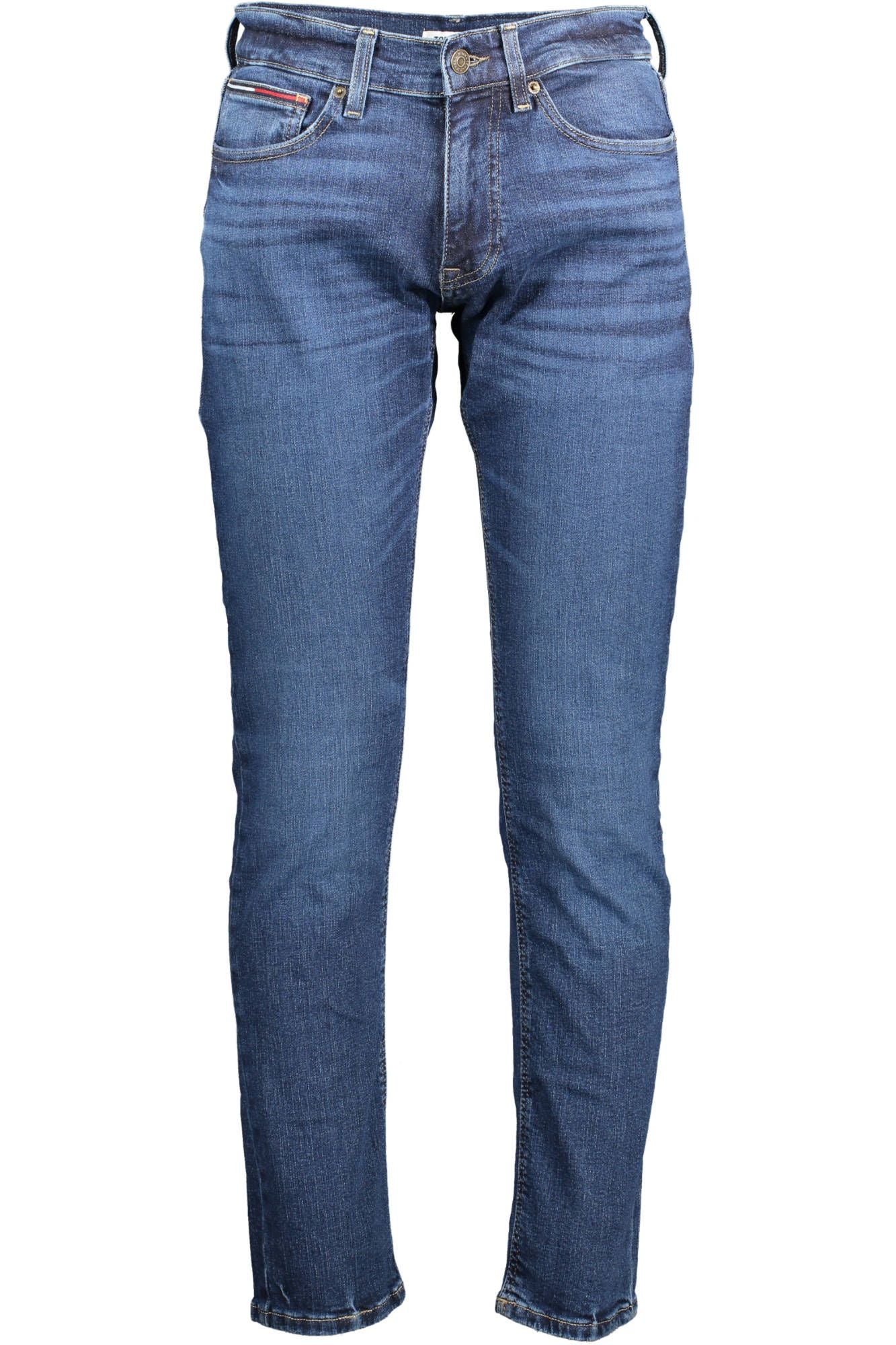 Blue Cotton Men Jeans
