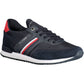 Blue Polyester Men Sneaker