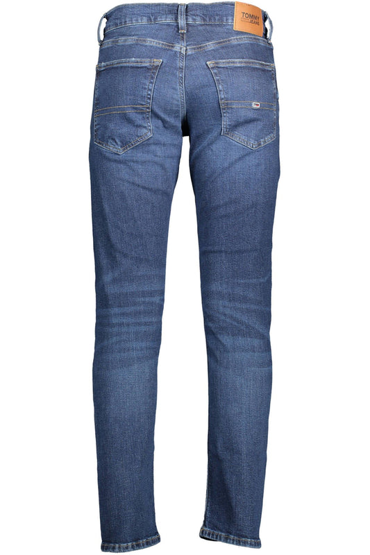 Blue Cotton Men Jeans