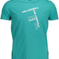Green Cotton Men T-Shirt