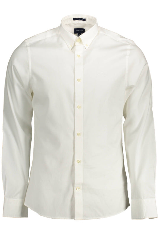 White Organic Cotton Men Shirt