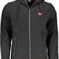 Black Polyester Men's Jacket