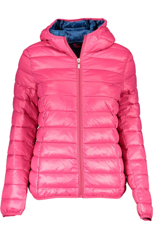 Pink Polyamide Women Jacket
