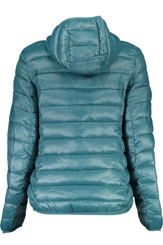 Green Polyamide Women Jacket