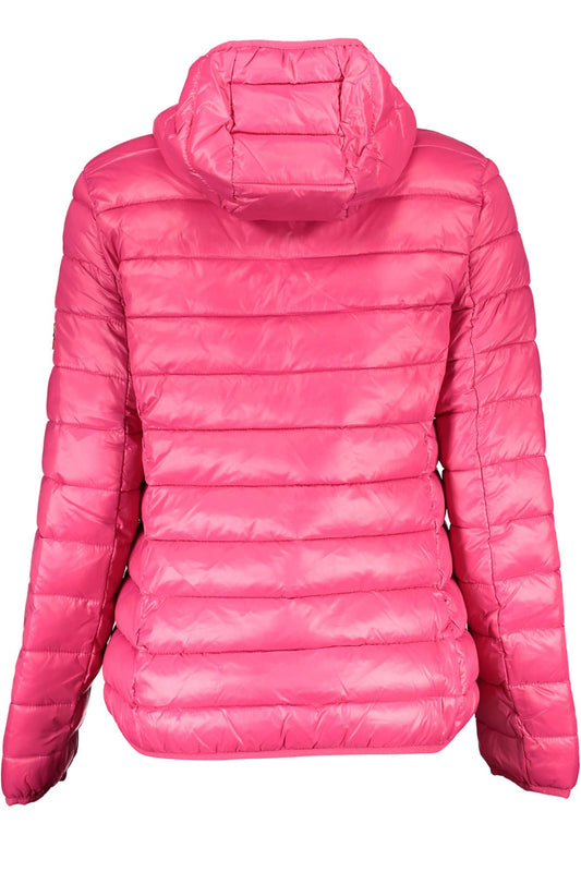 Pink Polyamide Women Jacket