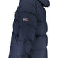 Blue Polyester Men Jacket