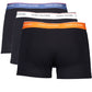 Black Cotton Men Trunk