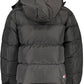 Black Polyester Men Jacket