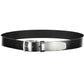 Black Leather Men Belt