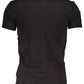 Black Cotton Men T-Shirt