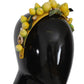 Yellow Lemons Sicily Crystal Diadem Tiara Headband