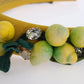 Yellow Lemons Sicily Crystal Diadem Tiara Headband