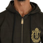 Elegant Green Designer Sweatsuit Ensemble