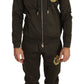 Elegant Green Designer Sweatsuit Ensemble