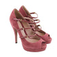 Women Tibet Red Suede High Heel Pump Shoes