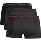 Black Cotton Men Trunk