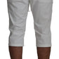 Elegant White Chino Shorts