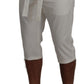 Elegant White Chino Shorts