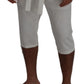 Elegant White Chino Shorts