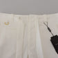 Elegant White Chino Shorts