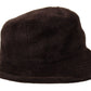 Elegant Alpaca Wool Brown Bucket Hat