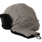 Elegant Gray Trapper Hat