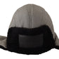 Elegant Gray Trapper Hat