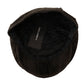 Elegant Brown Newsboy Cap - 100% Cotton